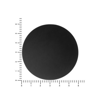 ПАТЧ КРУГ soft-touch (чёрный) 6,0 х 6,0 см-1
