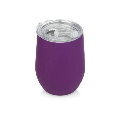 Термокружка Vacuum mug C1, soft touch, 370мл, фиолетовый-0