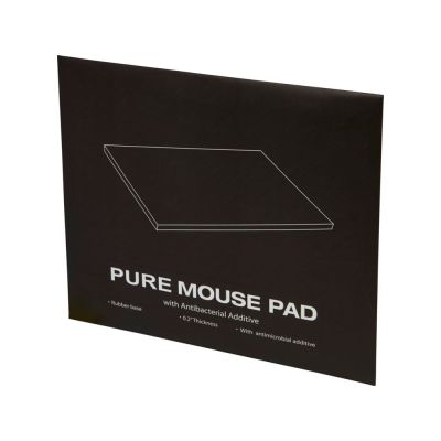Коврик для мыши Pure с антибактериальным покрытием, белый-4