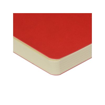 Скетчбук Sketch & Art в мягком переплете 140х210 мм, 100 л. бежевой бумаги 100 гр., красный-3