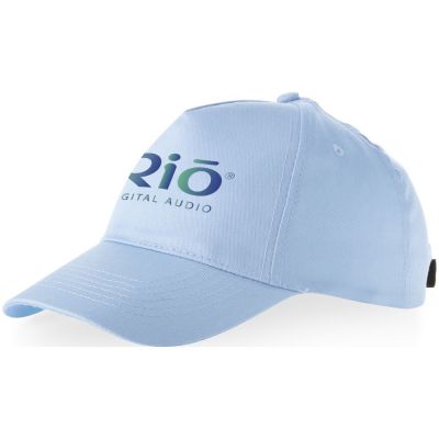Бейсболка Memphis 5-ти панельная, голубой-6