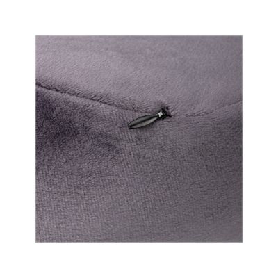 Подушка TORBER, дорожная, с эффектом памяти, тёмно-серая, полиэстер+спандекс-2