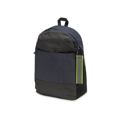 Светоотражающий брелок Reflector, серебристый/неоновый зеленый-2