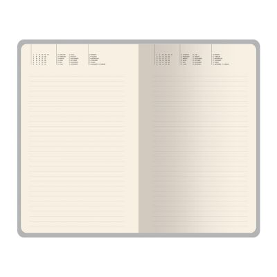 Ежедневник недатированный А5 Valencia, синий-1