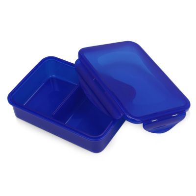Герметичный ланч-бокс Foody с двумя секциями, 650мл, синий-2