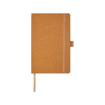Блокнот Kilau из переработанной кожи , натуральный-1