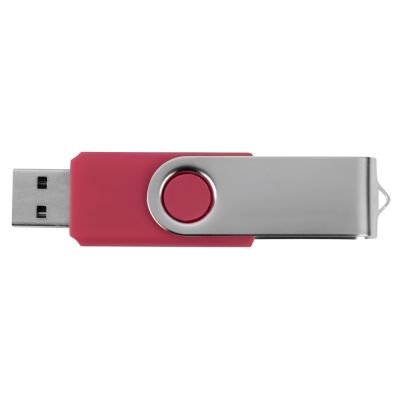 Флеш-карта USB 2.0 16 ГБ Квебек, розовый-3