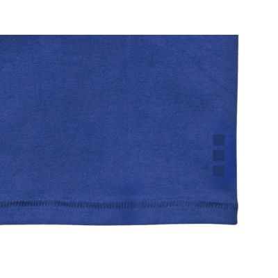 Ponoka мужская футболка из органического хлопка, длинный рукав, синий-4