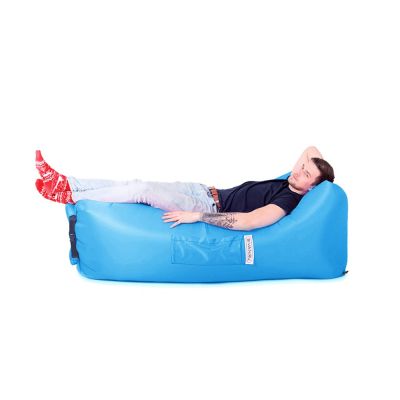 Надувной диван БИВАН 2.0, голубой-3