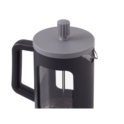 Френч-пресс Double Tone, черный-серый-7