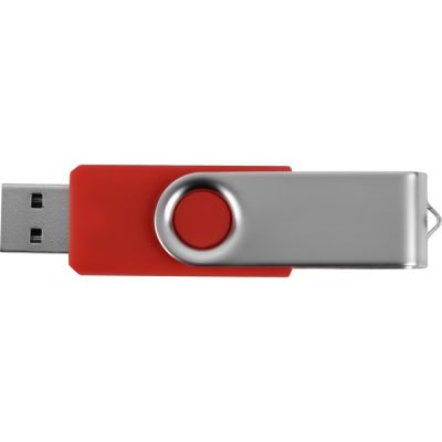 Флеш-карта USB 2.0 16 ГБ Квебек, красный-3