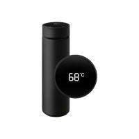 Термос с индикатором температуры LEMARK (Чёрный)