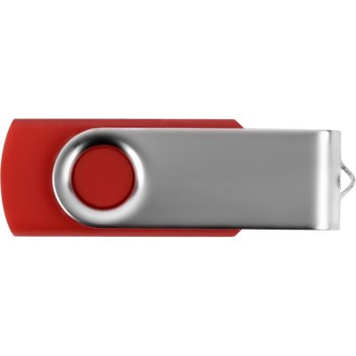 Флеш-карта USB 2.0 16 ГБ Квебек, красный-2
