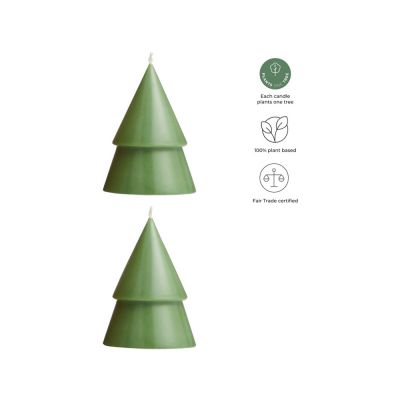 Orginal Home рождественская елочная свеча матча - M - Зеленый яркий-1