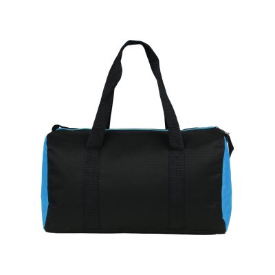 Сумка спортивная Master с цветными молниями, неоново-голубой-3