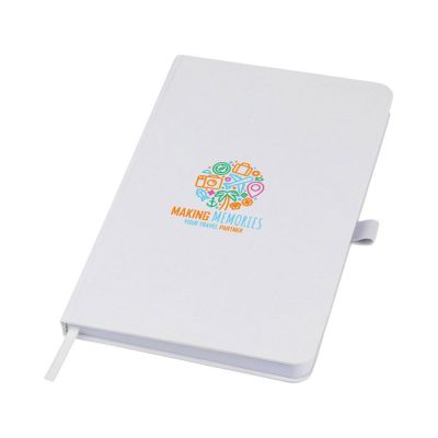 Блокнот Fabianna с мятой бумагой в твердой обложке, белый-6