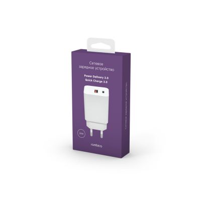 Сетевое зарядное устройство Rombica NEO ZQ3 PD-3