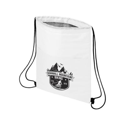 Сумка-холодильник Oriole на шнуровке на 12 банок, белый-5