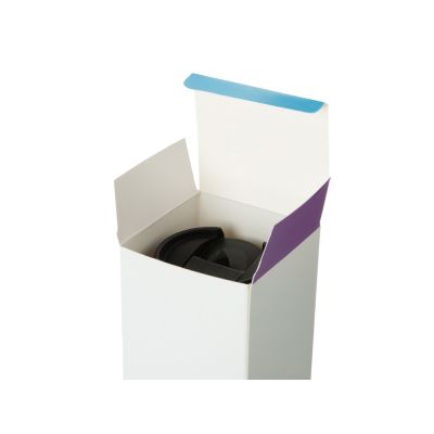Термокружка Double wall mug C1, soft touch, 350 мл, серый-4