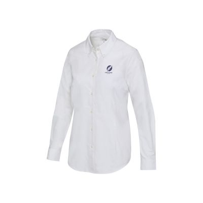 Sphene женская рубашка оксфорд - Белый-4