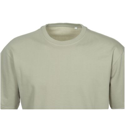 Футболка из френч терри Warsaw унисекс 220гр, оливковый-10