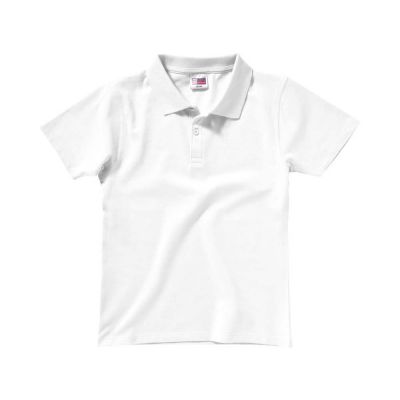 Рубашка поло First детская, белый-6