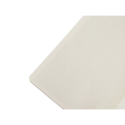 Блокнот в гибкой обложке A5 Виспи 2.0 в клетку, красный-4