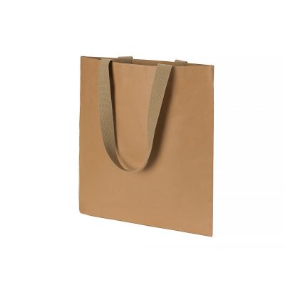 Сумка-шоппер Papyrus из моющейся крафт-бумаги, натуральный-2