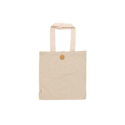 Сумка Barmer из переработанного хлопка на пуговице, натуральный-0