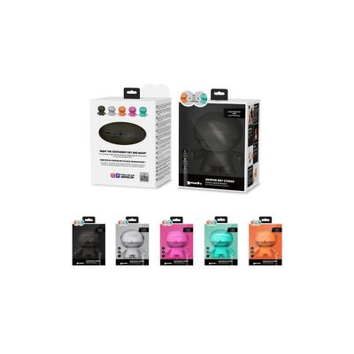 Портативная колонка X5 XOOPAR BOY STEREO, серебристый-4