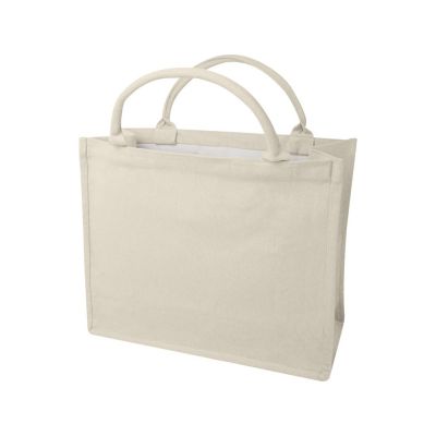 Page эко-сумка для книг из переработанного материала Aware™ плотностью 500 г/м² - Бежевый-0