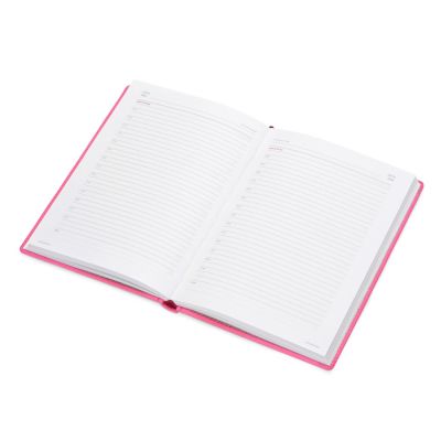 Ежедневник недатированный А5 Velvet, розовый-1