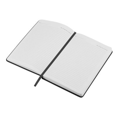 Бизнес-блокнот C2 софт-тач, твердая обложка, 128 листов, черный-3