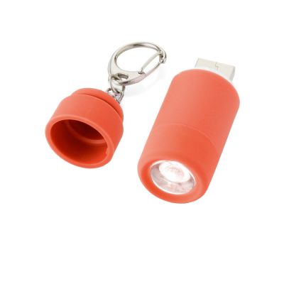 Мини-фонарь Avior с зарядкой от USB, красный-0