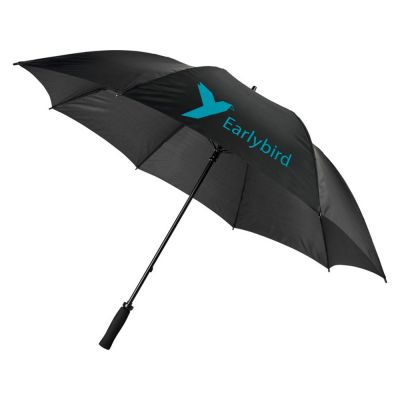 Зонтик-трость Grace 30 с ручкой из ЕВА, черный-3