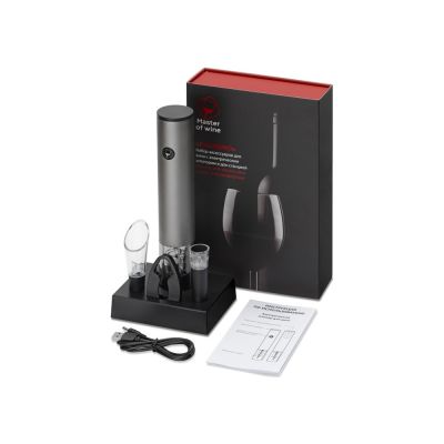 Набор винных аксессуаров Palermo с электрическим штопором на док-станции-10