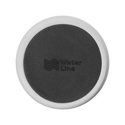 Вакуумная термокружка с кнопкой Streamline, Waterline, soft-touch, серый-6
