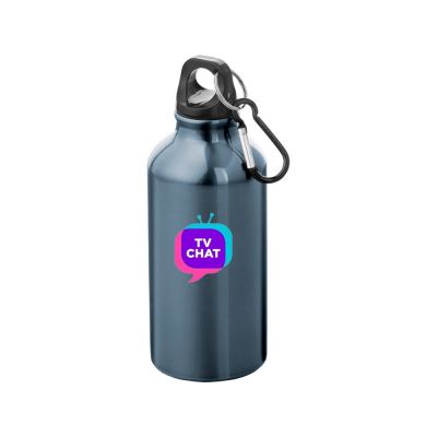 Бутылка Oregon с карабином 400мл, мокрый асфальт-0