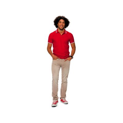 Рубашка поло Erie мужская, красный-7