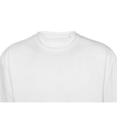 Футболка оверсайз Liyon унисекс, белый-10