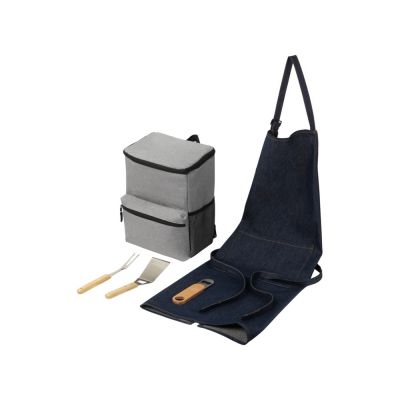 Подарочный набор для барбекю BBQ party, серый-1