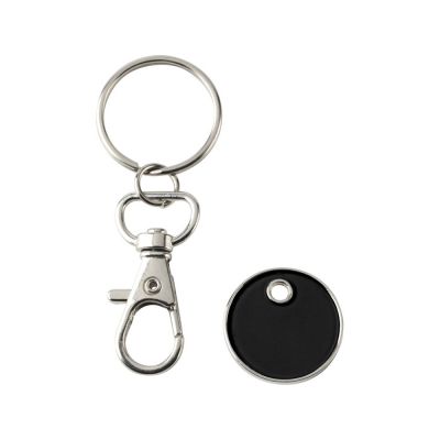 Rory брелок для ключей с монетой для тележки, черный-4