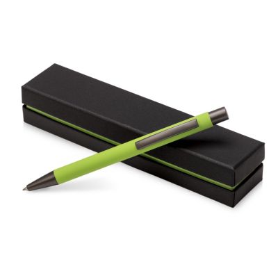 Ручка в футляре Tender Bloom, зеленое яблоко-0