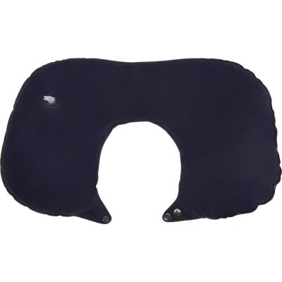 Подушка под шею с помпой Push, синий-6