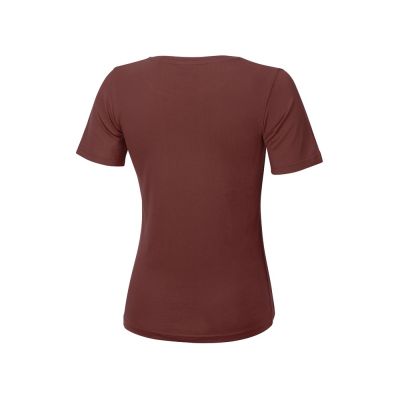 Футболка Heavy Super Club женская, бордовый портвейн-1