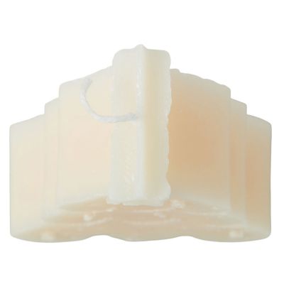 Свеча Елочка, молочный-3