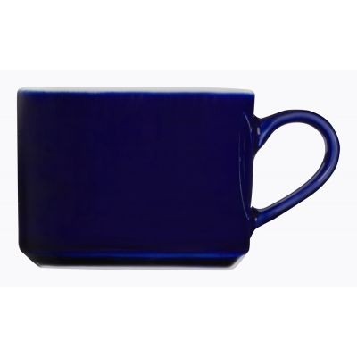 Чайная пара прямой формы Phyto, 250мл, темно-синий-1