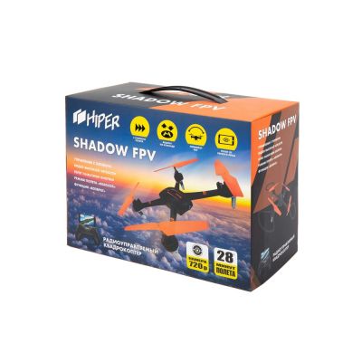 Радиоуправляемый квадрокоптер HIPER SHADOW FPV-15
