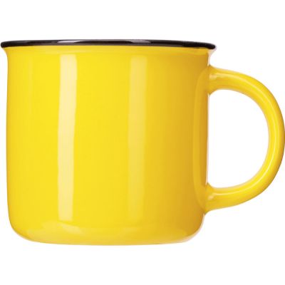 Кружка с каймой Countryside M, желтый 410ml-1