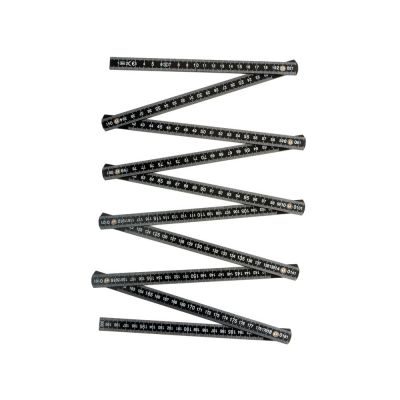 Складная линейка длиной 2 м Plank, черный-5